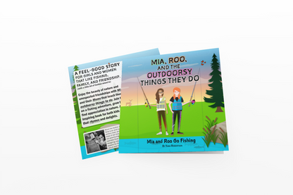 Mia, Roo, and the Outdoorsy Things They Do: Mia and Roo Go Fishing - Book