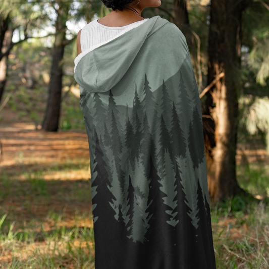 Old Growth - Hooded Blanket