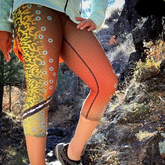 Rainbow Trout - Pocket Leggings – Feral Lyfe