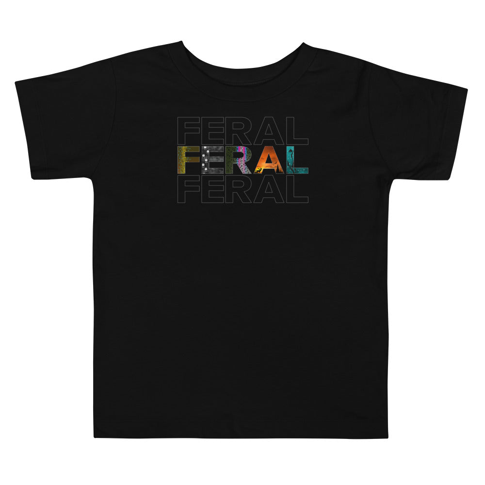 Feral x 3 - Toddler Tee